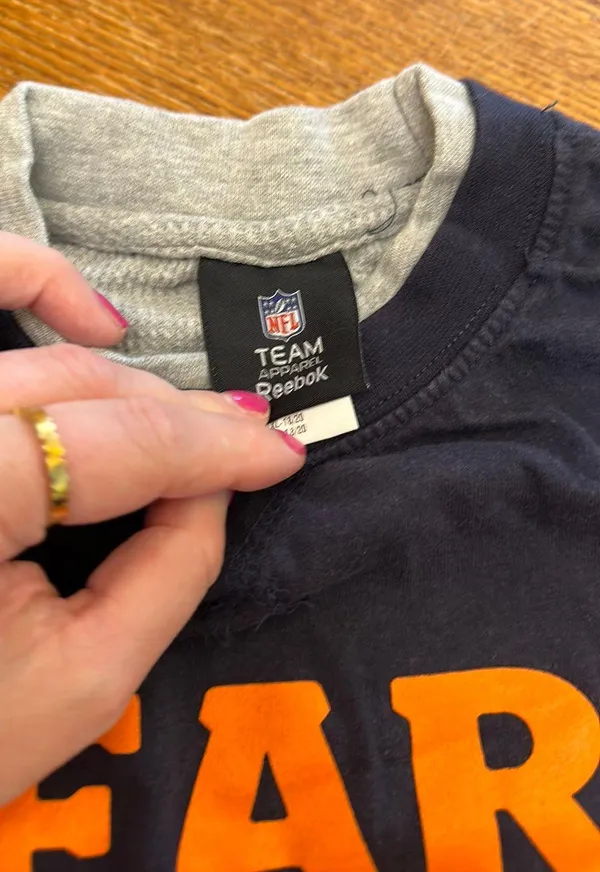 Reebok Chicago Bears Long Sleeve Shirt - Image 2