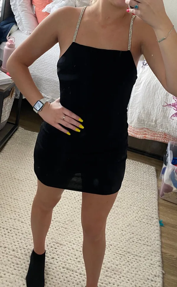 Forever 21 Black Cocktail Dress - Image 3
