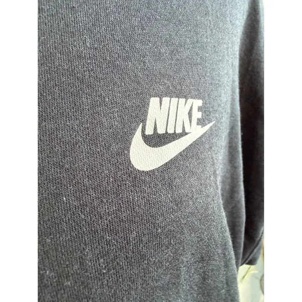 Nike Womens Black Relaxed Crewneck Sweatshirt Futura‎ Logo RN56323 L - Image 4