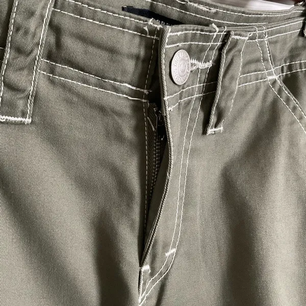 True Religion Bobbi Baggy Cargo Jogger Pants Size 29‎ Kalamata - Image 5
