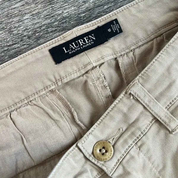 Polo Ralph Lauren Classic Chino Khaki Pants Size 10 Preowned #12 - Image 6