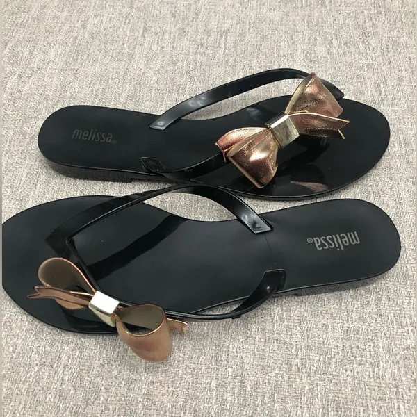 NWOT Melissa Black Jelly Sandals - Image 3