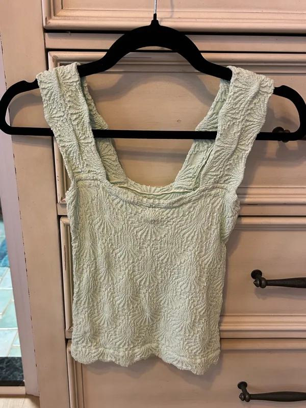 Free people love letter cami mist blue - Image 4