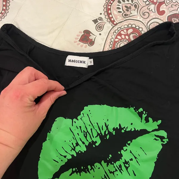 Magic Black Top with Unique Design - Image 2