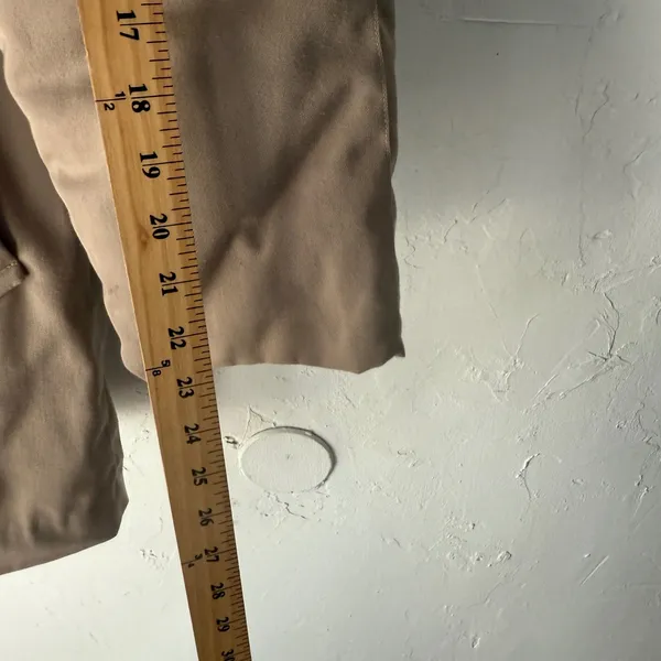 Vintage Bauer Down Blizzard Proof Parka Tan Faux Fur Collar Coat Made in USA - Image 7