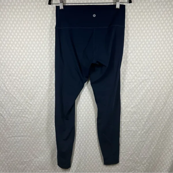 Lululemon Dark Blue Wunder Under High Rise Leggings‎ - Image 4