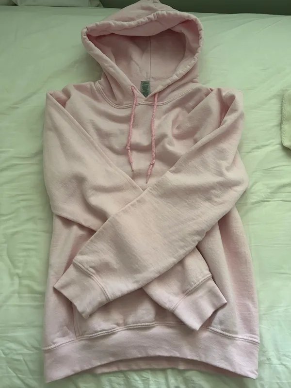 Gildan Pink Hoodie - Image 2