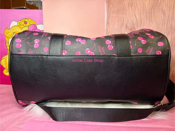 Juicy Couture NWT Cherry on Top Weekender Duffle Bag - Image 5