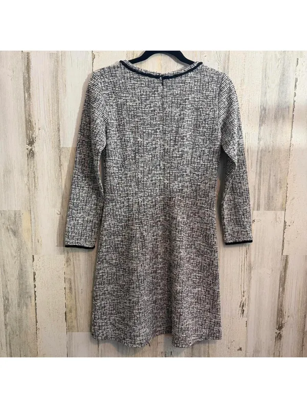 LOFT Women's Size 2 Shimmer Tweed Fit and Flare - Image 2