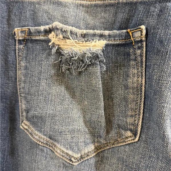 KanCan Distressed Mom Fit Blue Boot Cut Jeans - Image 8