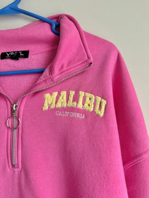 hot pink malibu crewneck Size L - Image 2