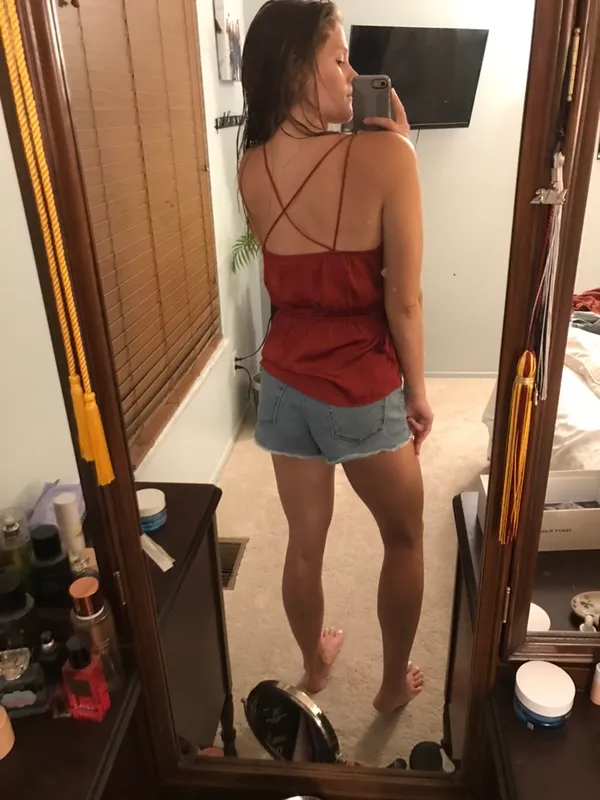 Red Silk Tank - Image 7