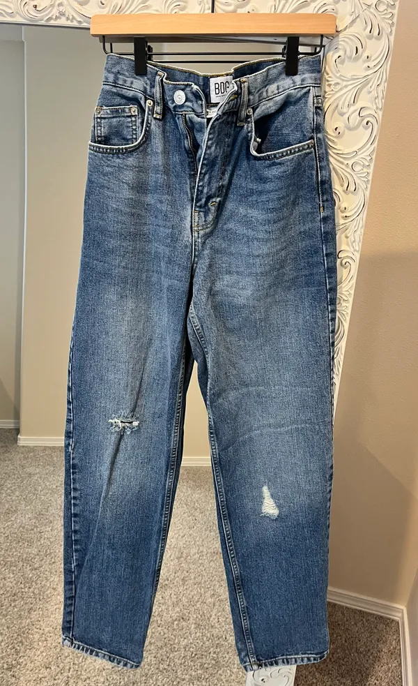Urban Outfitters BDG High-Rise Baggy Straight Leg Jeans 26 - Image 8