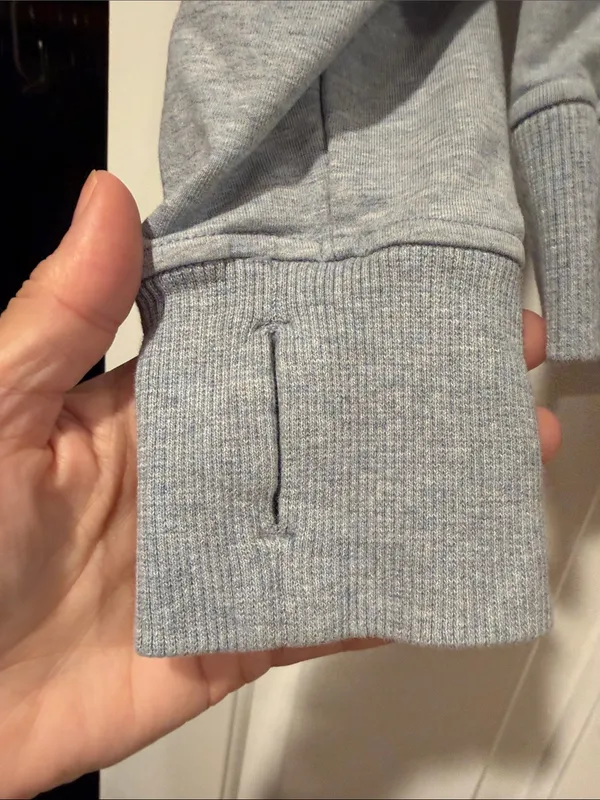 lululemon scuba athletica Light Gray Women's Hoodie 4 - Image 3