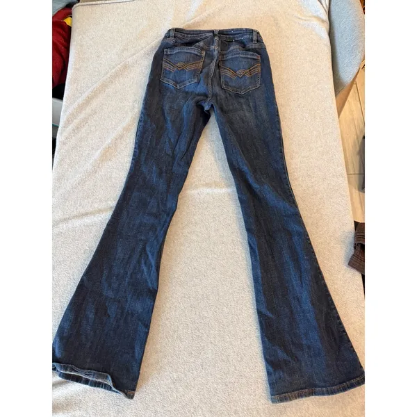 Idyllwind Miranda Lambert Womens 4W x 34L Dark Wash Flare Leg Western Jeans - Image 7