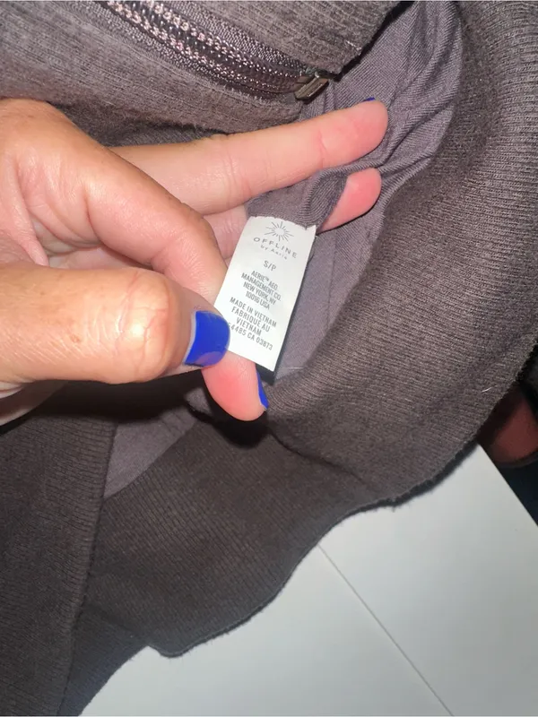 Aerie Offline Teddy Zip Up $60 MSRP - Image 9
