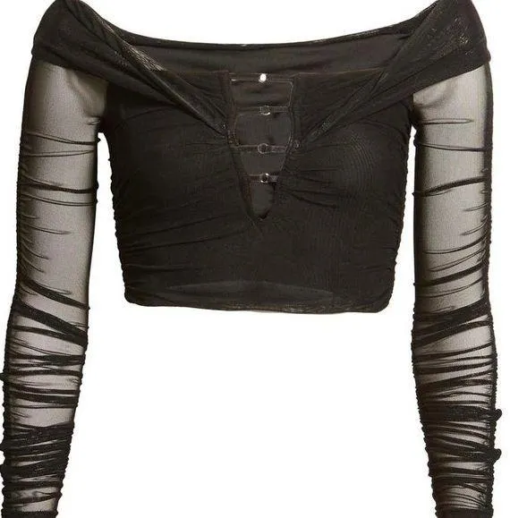 Tiger Mist Black Top - Image 5