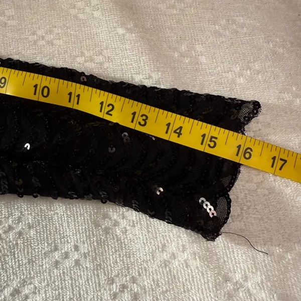 Lulus Elegant Black Sequin Dress - Image 4