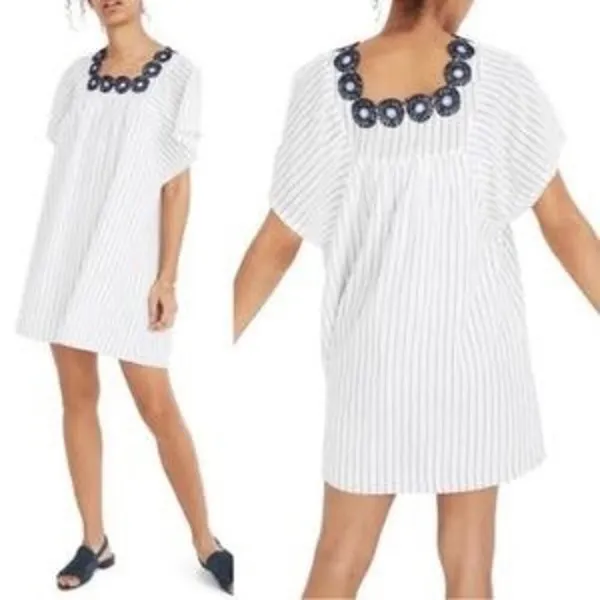 Madewell Striped Tunic Dress - Image 2