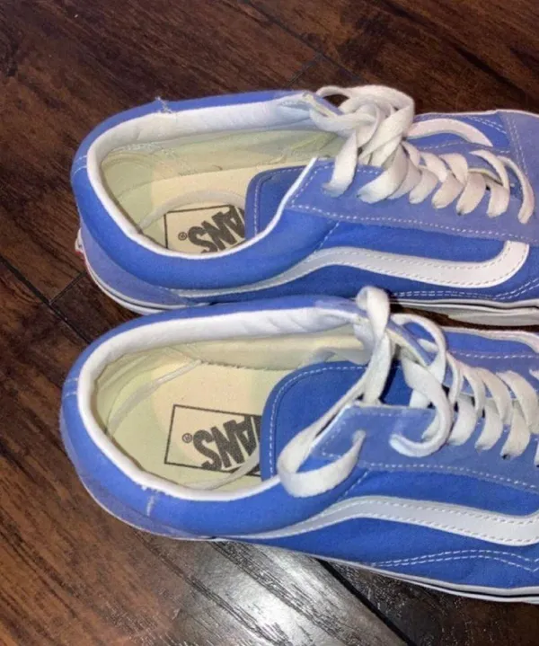 Blue Vans Shoes - Image 2