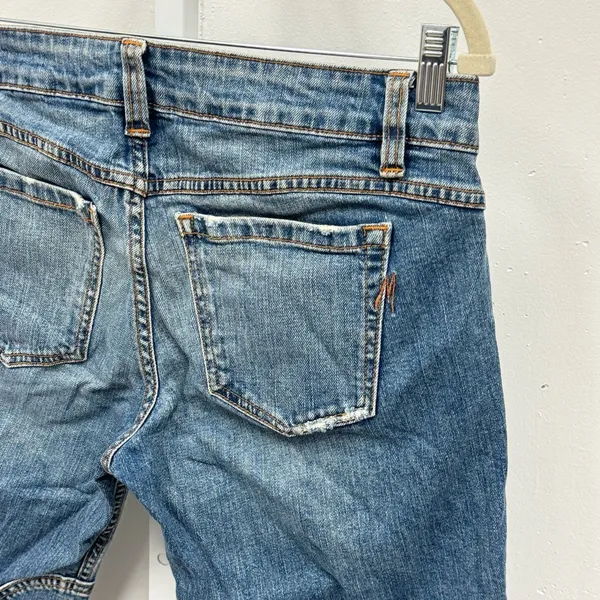 Y2K Vintage Marciano Low Rise Capri Jeans Stretch W30 - Image 5