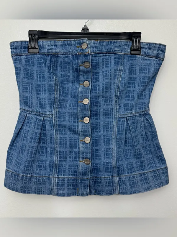 NWT Damson Madder Eloise Bandeau Top | Strapless Fashion Top | Trendy Top - Image 2