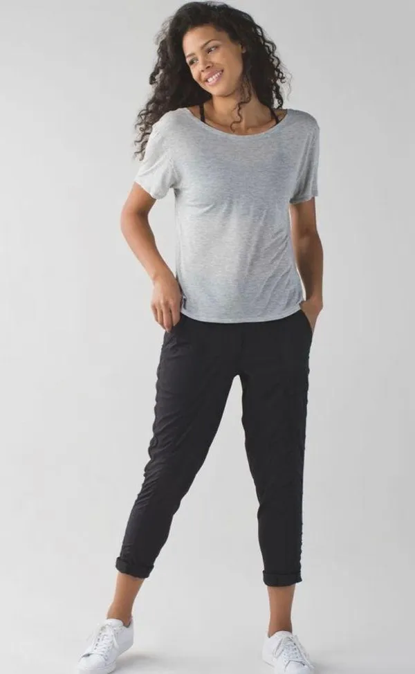 Lululemon Street To Studio Pant II Unlined 28" Black Size 6 - Image 2