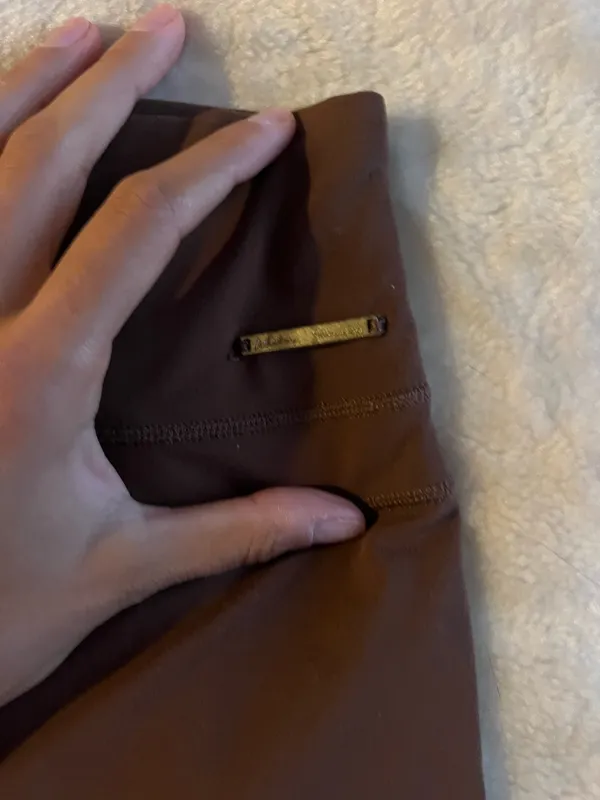 Brown biker shorts - Image 5