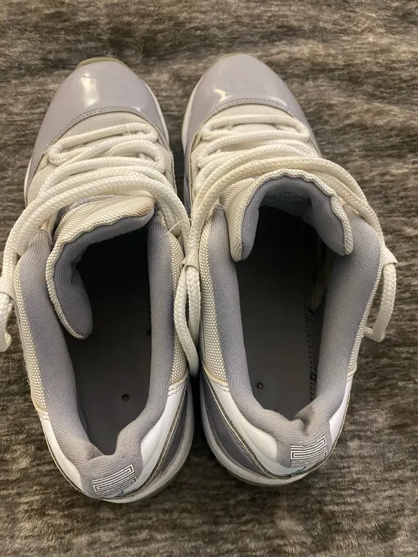 Air Jordan 11 Low Cement Grey Men’s Sneakers Shoes Size 9.5 - Image 5