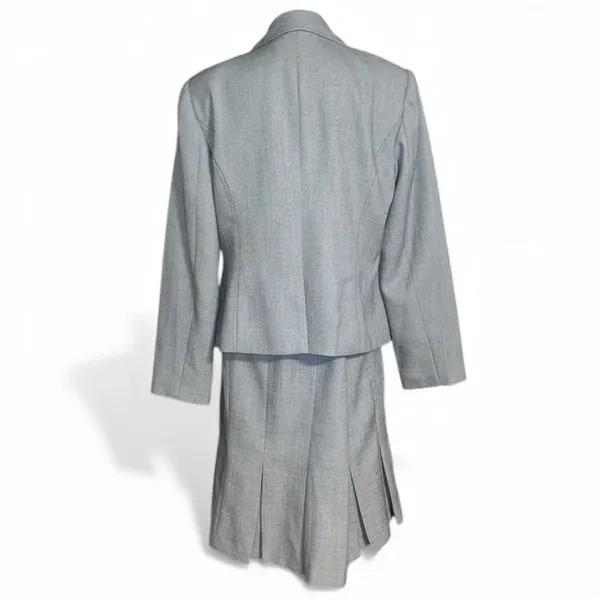 Isabelle Gray 2 Piece Woven Fabric Tailored Career Suit Size 14 - Image 2