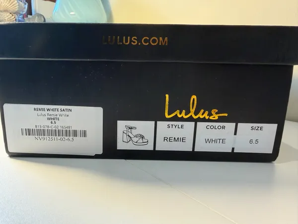 Lulus Satin Heels White - Image 5