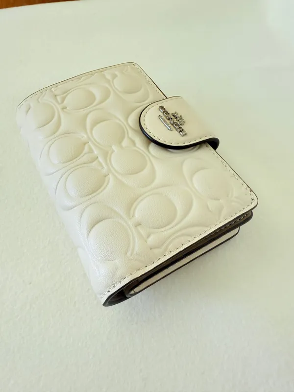 coach Medium Corner Zip Wallet In Signature Leather cz341 - Image 3