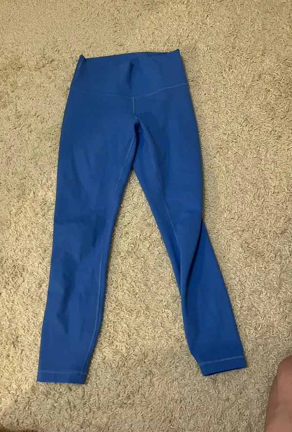 Lululemon Wunder Under 25” Blue Nile Size 6 - Image 3