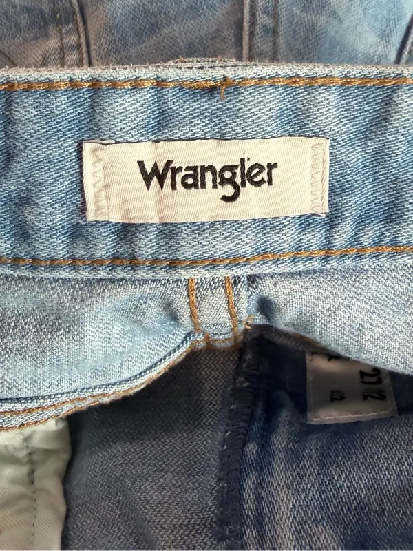 Wrangler Flare Leg Jeans Size 27x31 Wanderer High Rise Meow Laser Tiger Country - Image 10