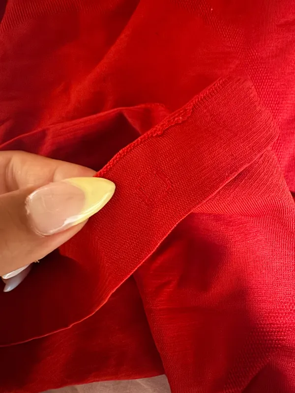 Dark Red Lululemon Swiftly Tech Long Sleeve long  - Image 3