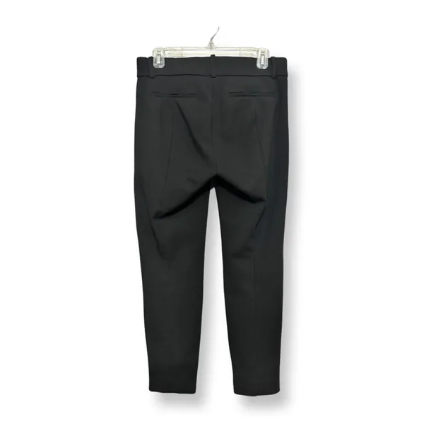 J Crew Womens Career Dress Pants Black Flat Front Skinny Stretch Pockets 6 - Image 4