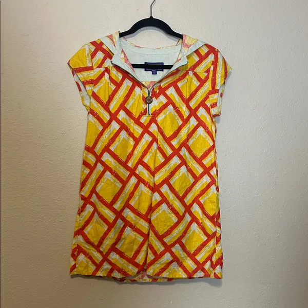 Tracy Feith for Target Mini Mod Yellow‎ Orange Dress Size XS - Image 2