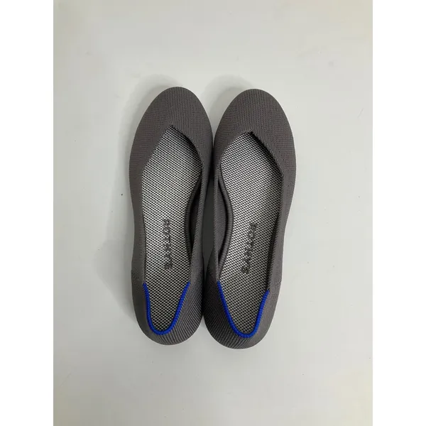 Rothys The Flat Charcoal‎ Grey Knit Round Toe Ballet Flats Size 6 - Image 5