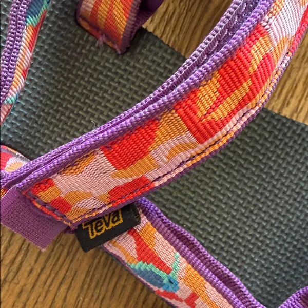 Teva Purple‎ and Multicolor Sandals women’s 7 - Image 5