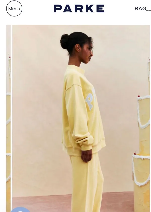SOLD OUT Banana Cream Parke Sweatshirt XL - Image 2