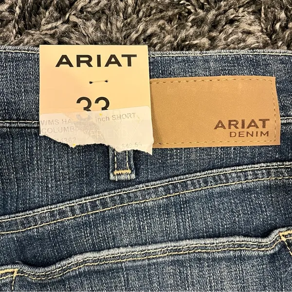 🌺NWT ARIAT HAVEN 3IN DENIM SHORTS SIZE 33🌺 - Image 5