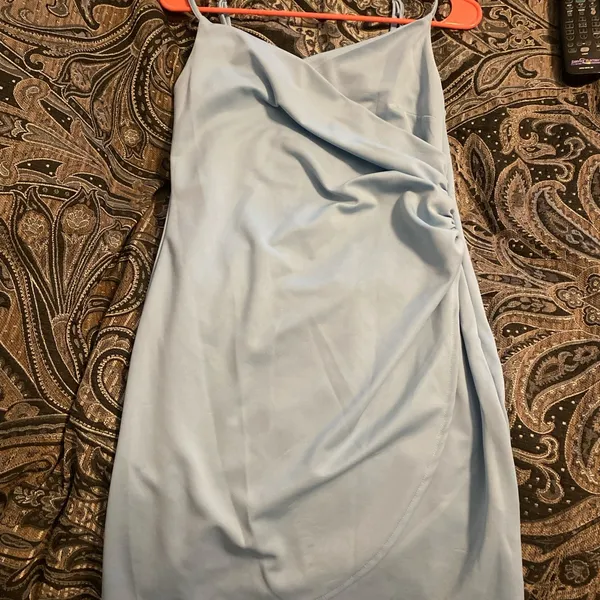 NWOT medium short/party blue cocktail dress - Image 2