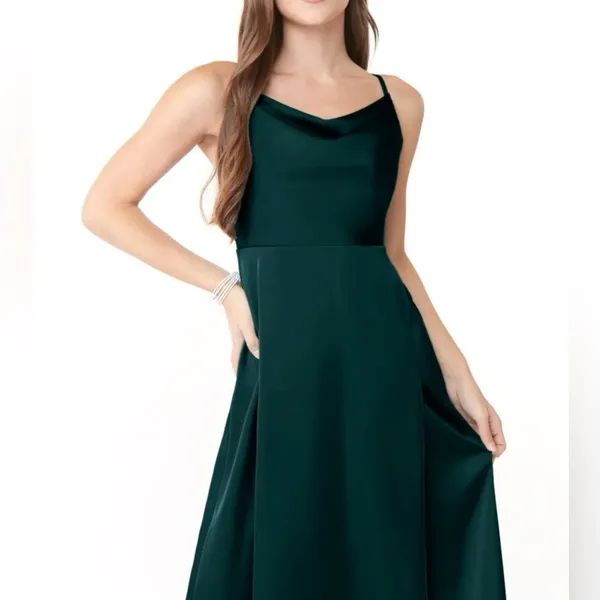 Azazie Naomie Green Size 12 NWT - Image 4