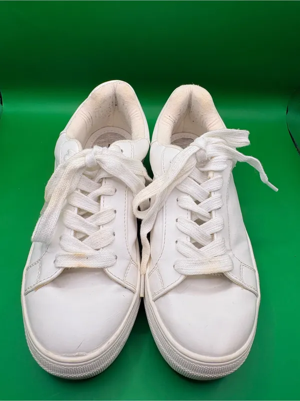 Soda White Women's Casual Leather Sneakers - Image 2