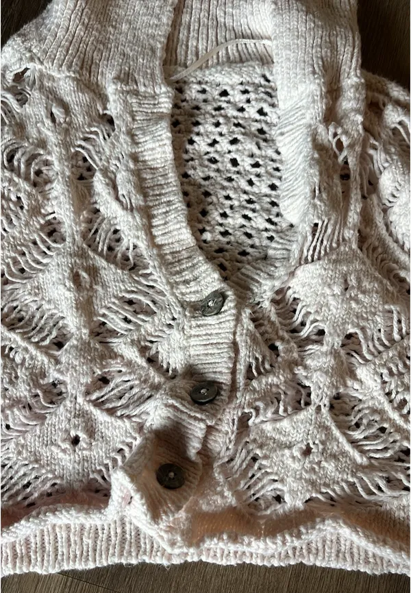 Free People Cropped Sweater Knit - Image 7