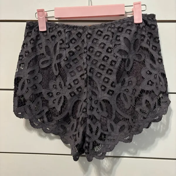 Free People Adella Shorts Grey - Image 3