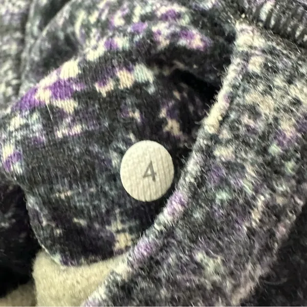 Lululemon‎ Scuba Hoodie II Rocky Road Sand Dune Storm Grey Black Size 4 Zip up - Image 9