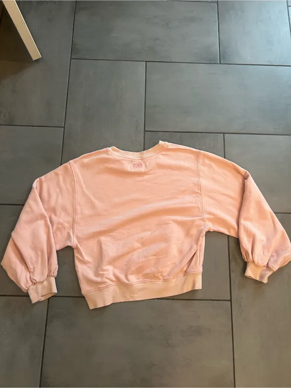 UGG Brook Balloon Sleeve Crewneck — Pink - Image 3