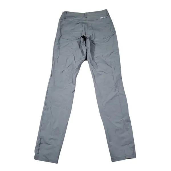 Wrangler 0 Tall ATG FWDS 5 Pocket Skinny Pants 4 Way Stretch Size 0T Gray - Image 2