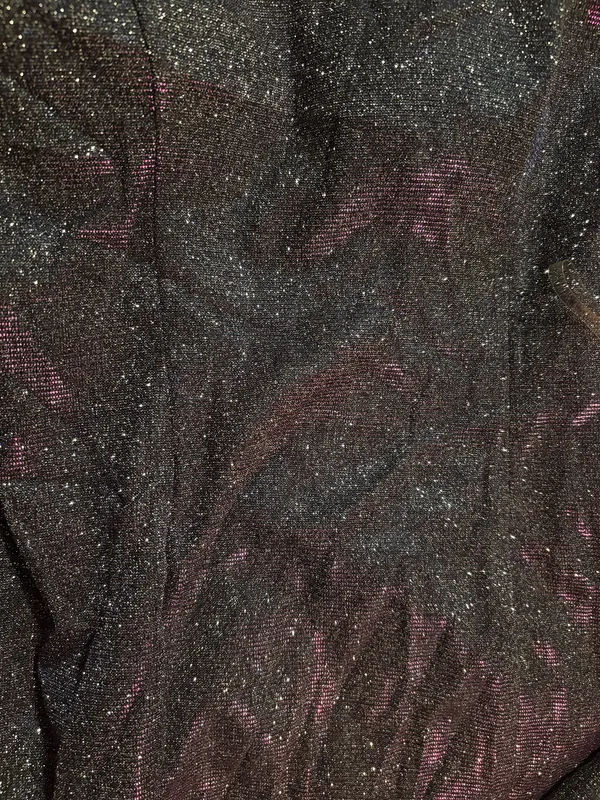 Purple Sparkly Illusion Dress - Image 3